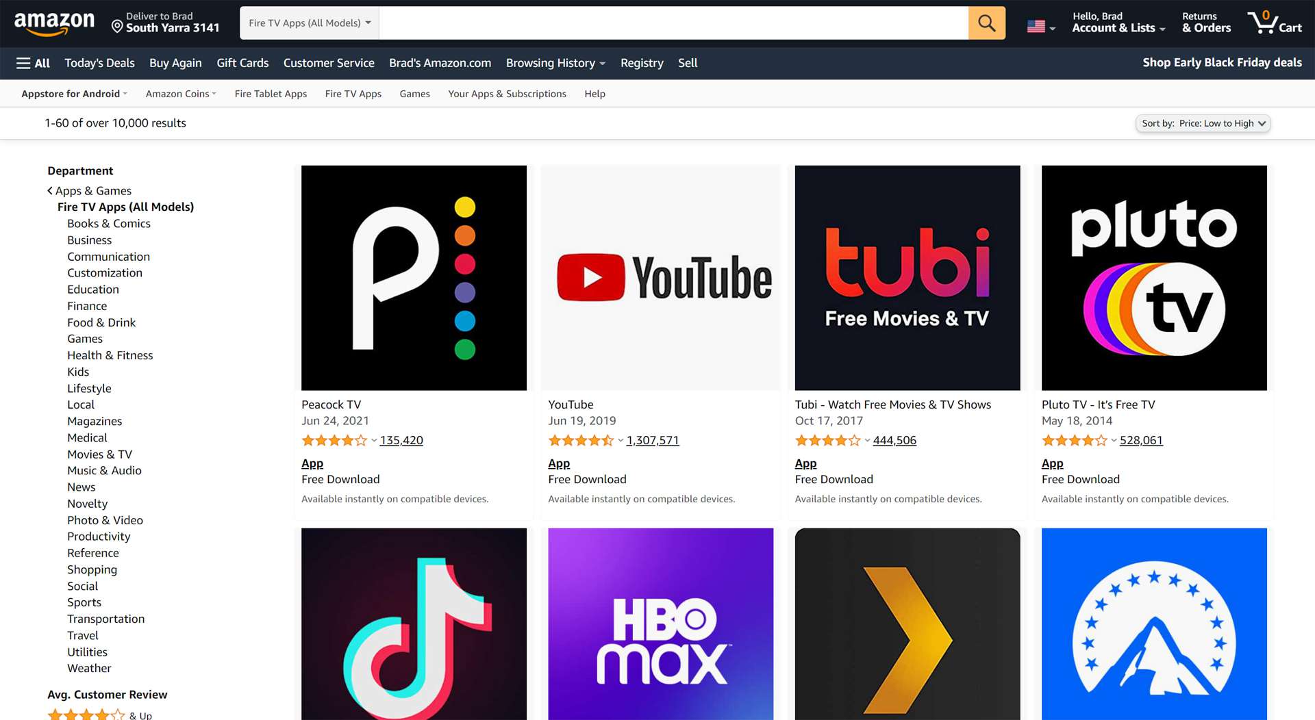 how to download firefox to amazon fire stick